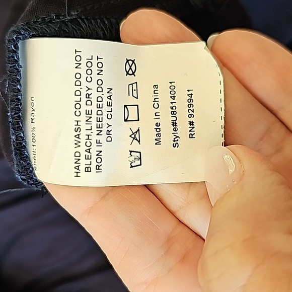 Hi-Lo Faux Wrap Skirt - Picture 6 of 6